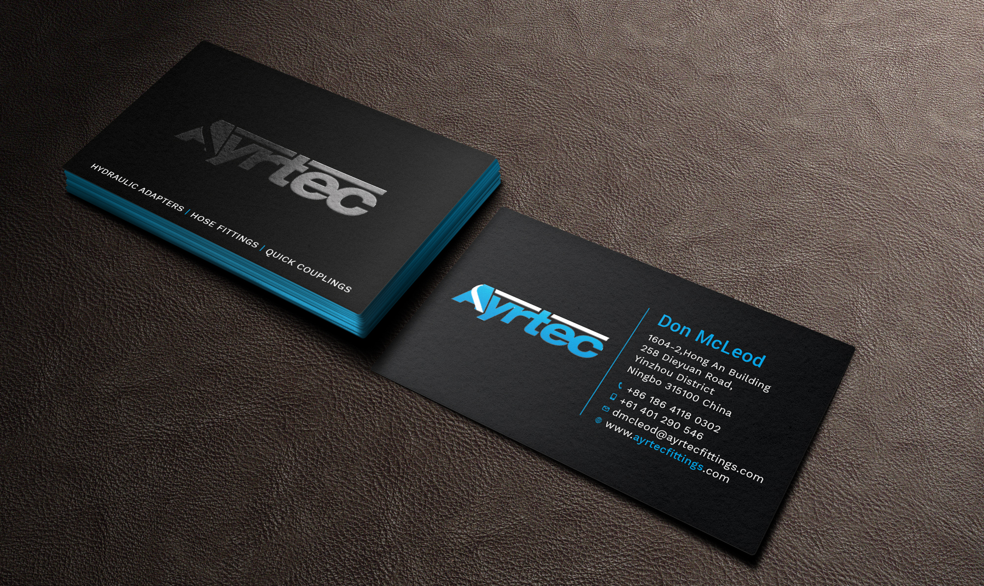 Diseño de Tarjeta de Presentación por Tripti Ranjan Gain para Ayrtec Pty Ltd | Diseño #23376639