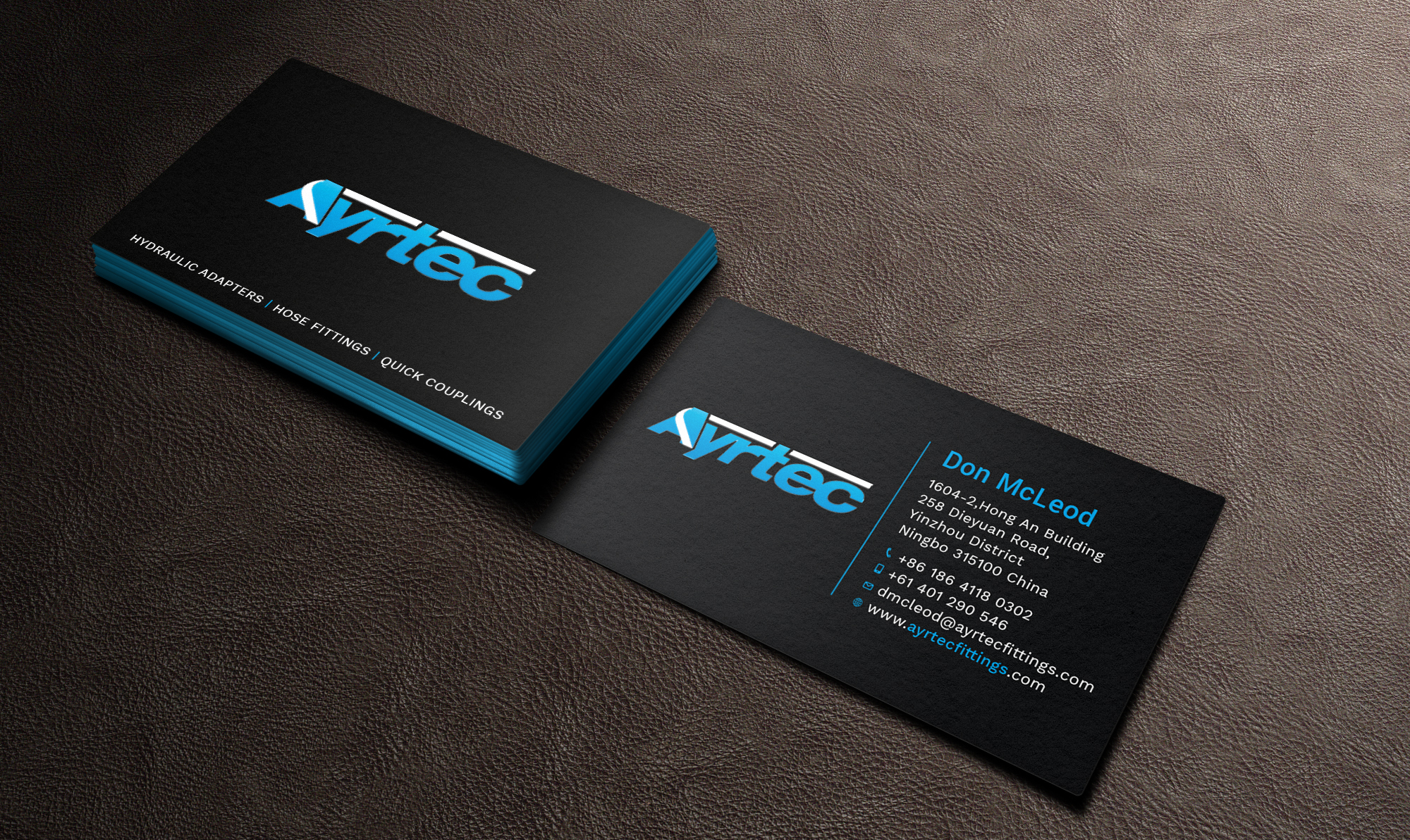 Business Card Design by Tripti Ranjan Gain for Ayrtec Pty Ltd | Design #23376640