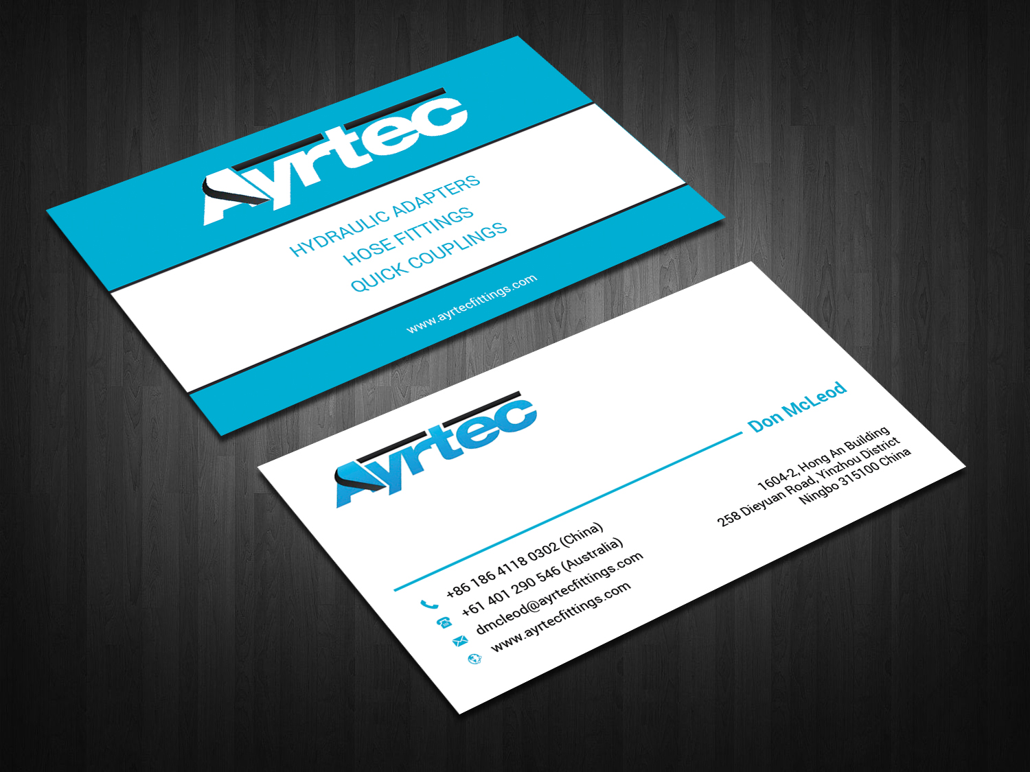 Diseño de Tarjeta de Presentación por zahidrabby.bigc para Ayrtec Pty Ltd | Diseño #23359246