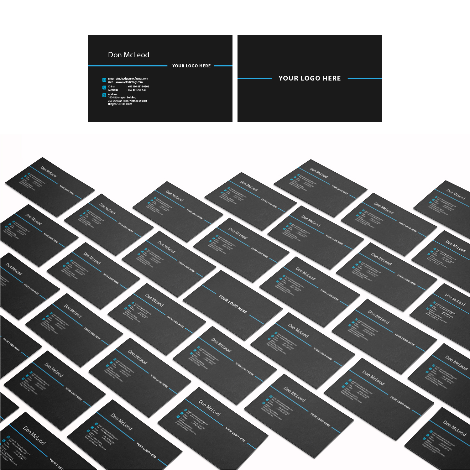 Business Card Design by AktharArziki for Ayrtec Pty Ltd | Design #23357435