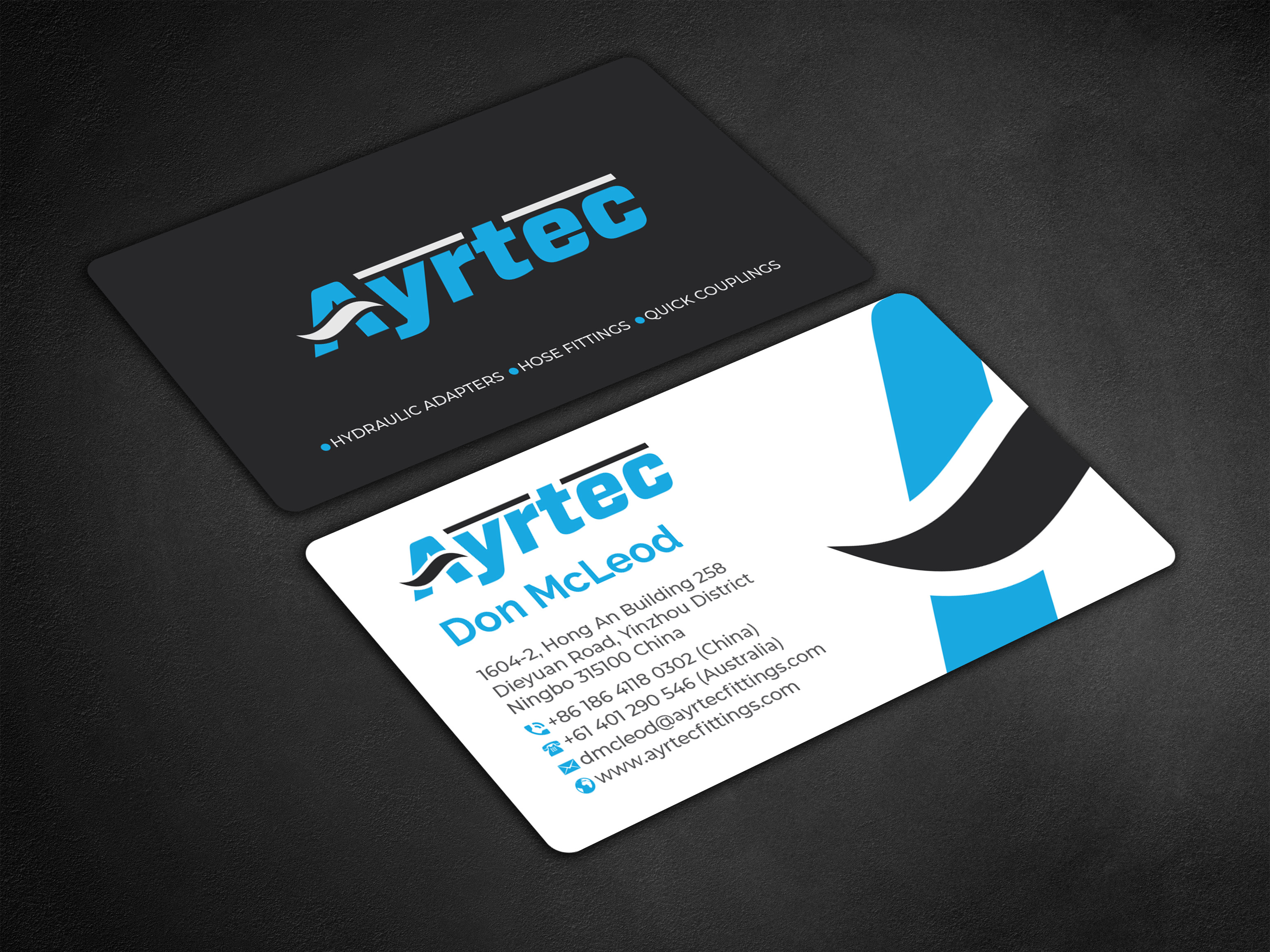 Business Card Design by R.design for Ayrtec Pty Ltd | Design #23363726