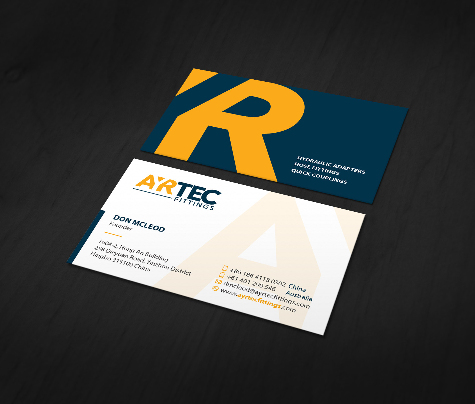 Business Card Design by MDesign for Ayrtec Pty Ltd | Design #23368559