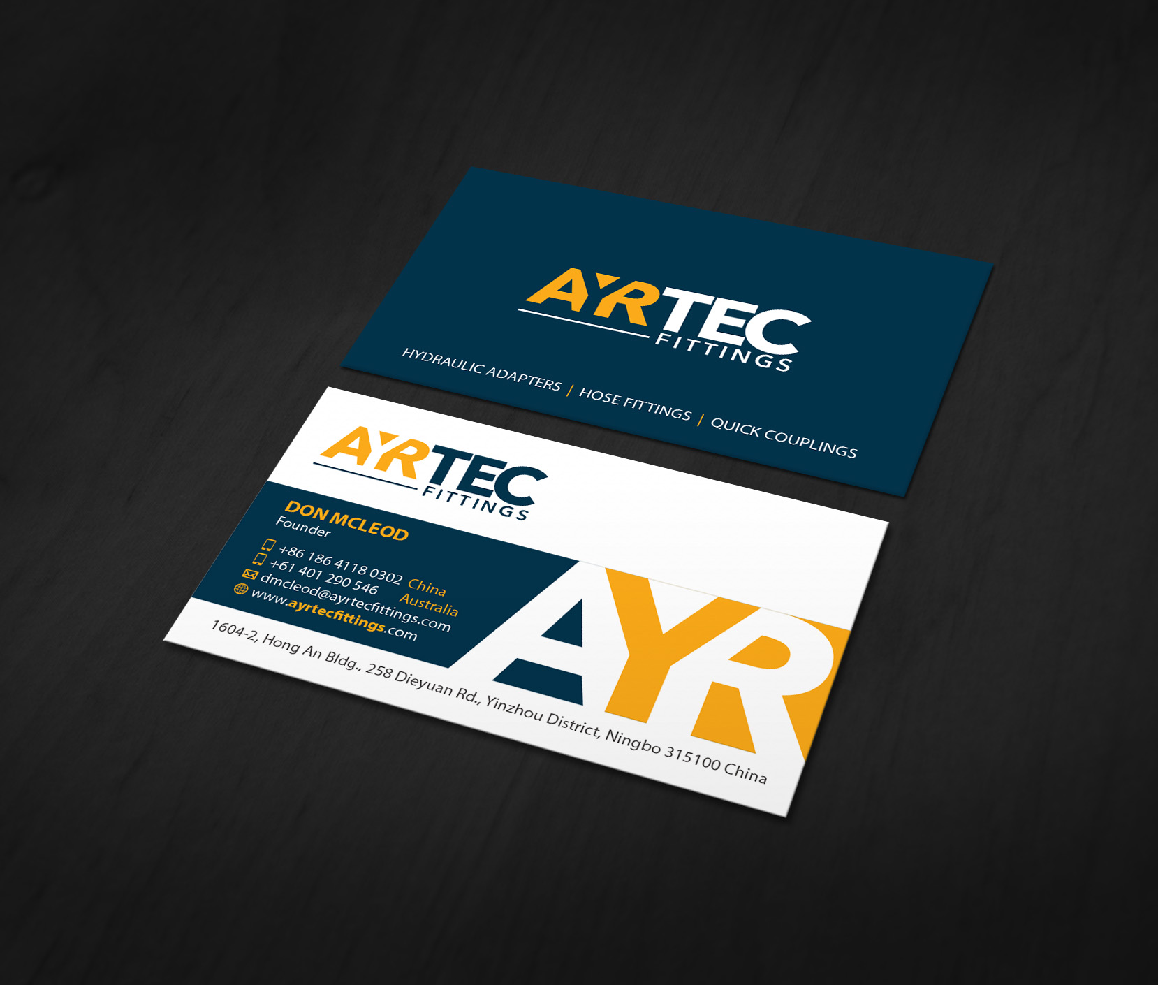 Diseño de Tarjeta de Presentación por MDesign para Ayrtec Pty Ltd | Diseño #23368560