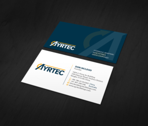 Diseño de Tarjeta de Presentación por MDesign para Ayrtec Pty Ltd | Diseño #23380689