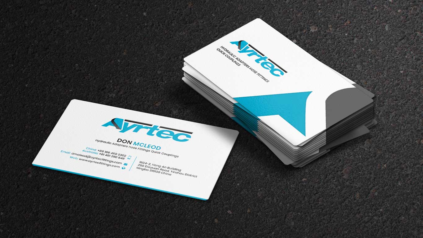 Diseño de Tarjeta de Presentación por Soma.Debnath para Ayrtec Pty Ltd | Diseño #23361877