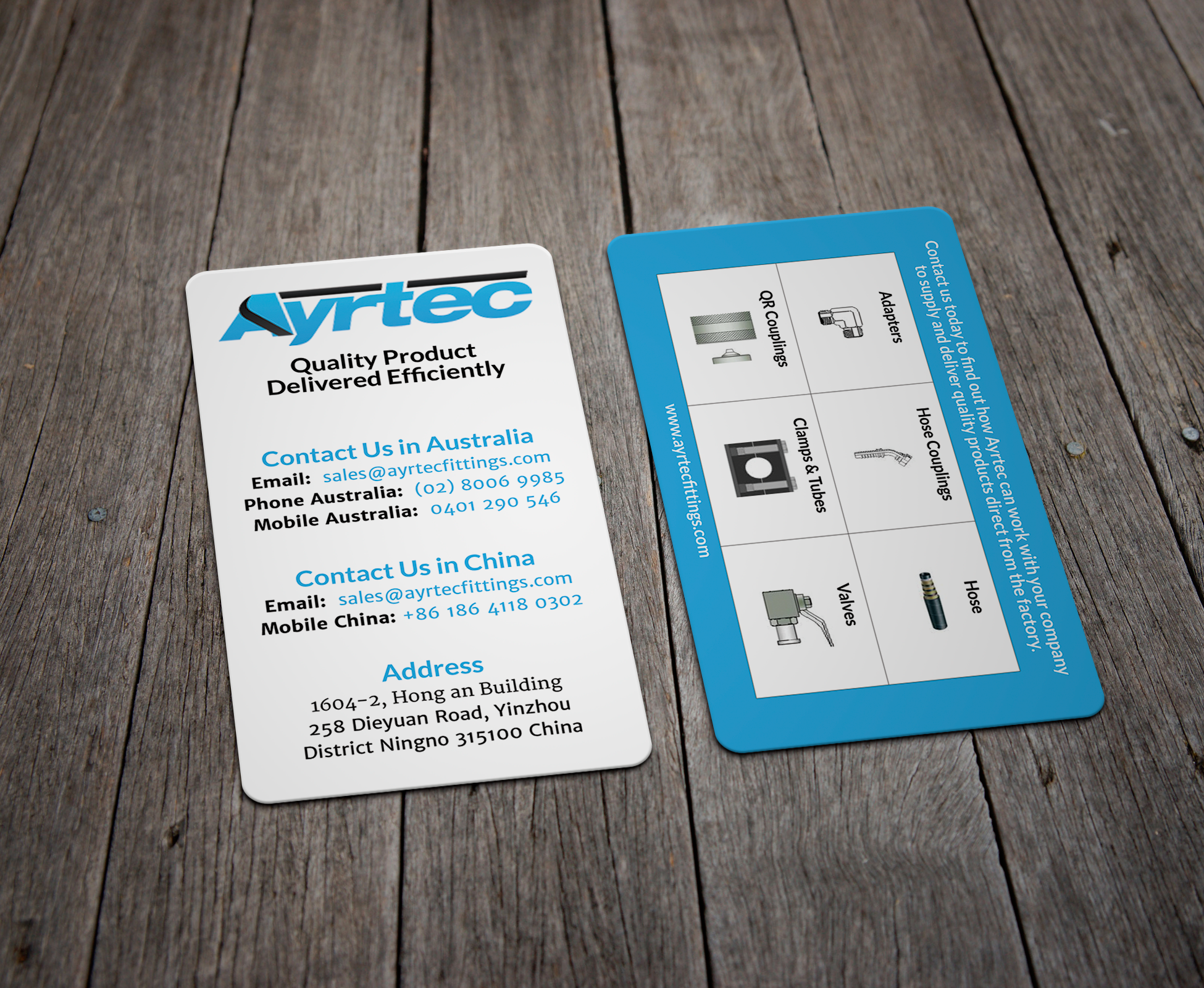 Business Card Design by B. M. BILLAL HOSSAIN for Ayrtec Pty Ltd | Design #23382111