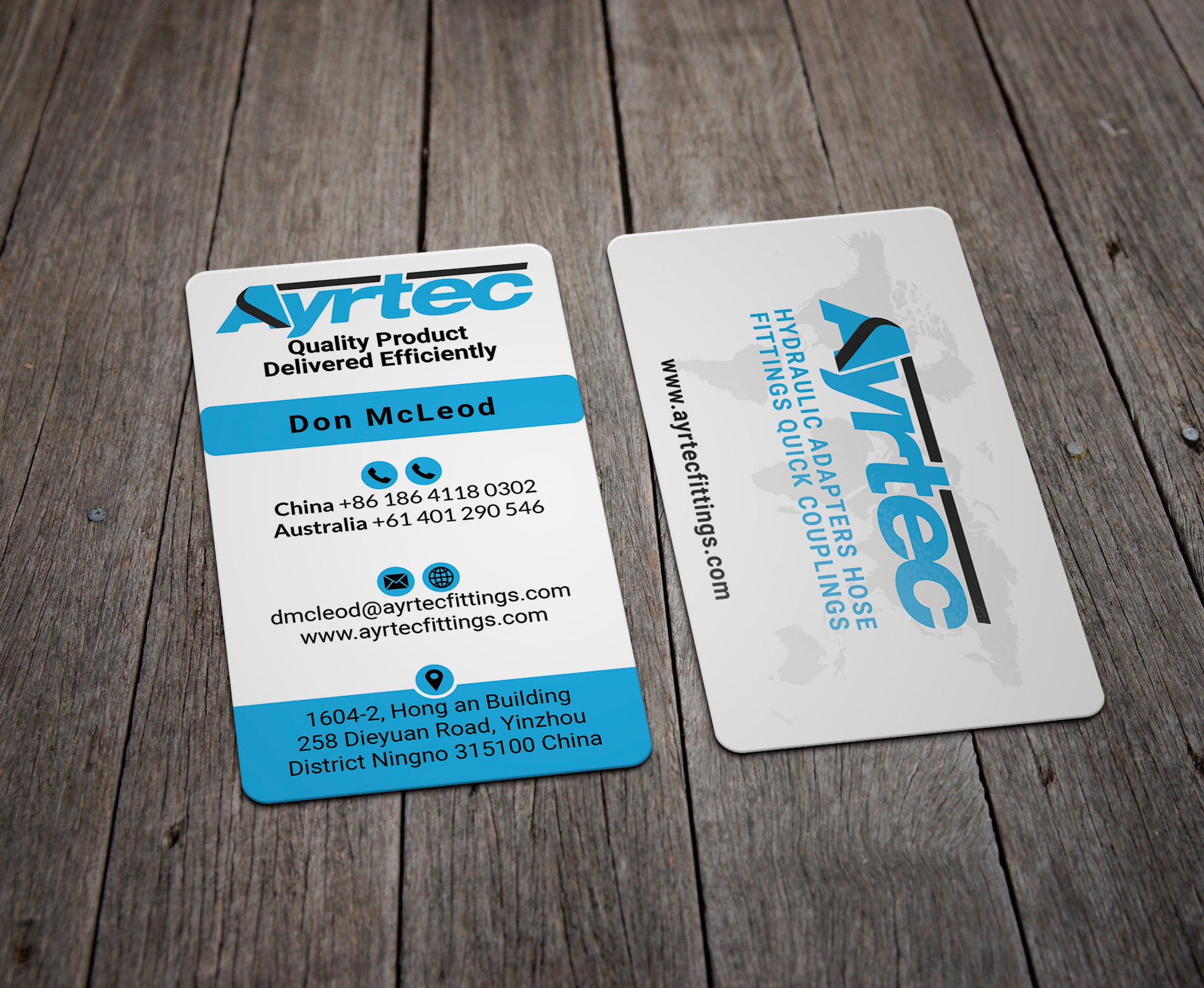 Business Card Design by B. M. BILLAL HOSSAIN for Ayrtec Pty Ltd | Design #23386025