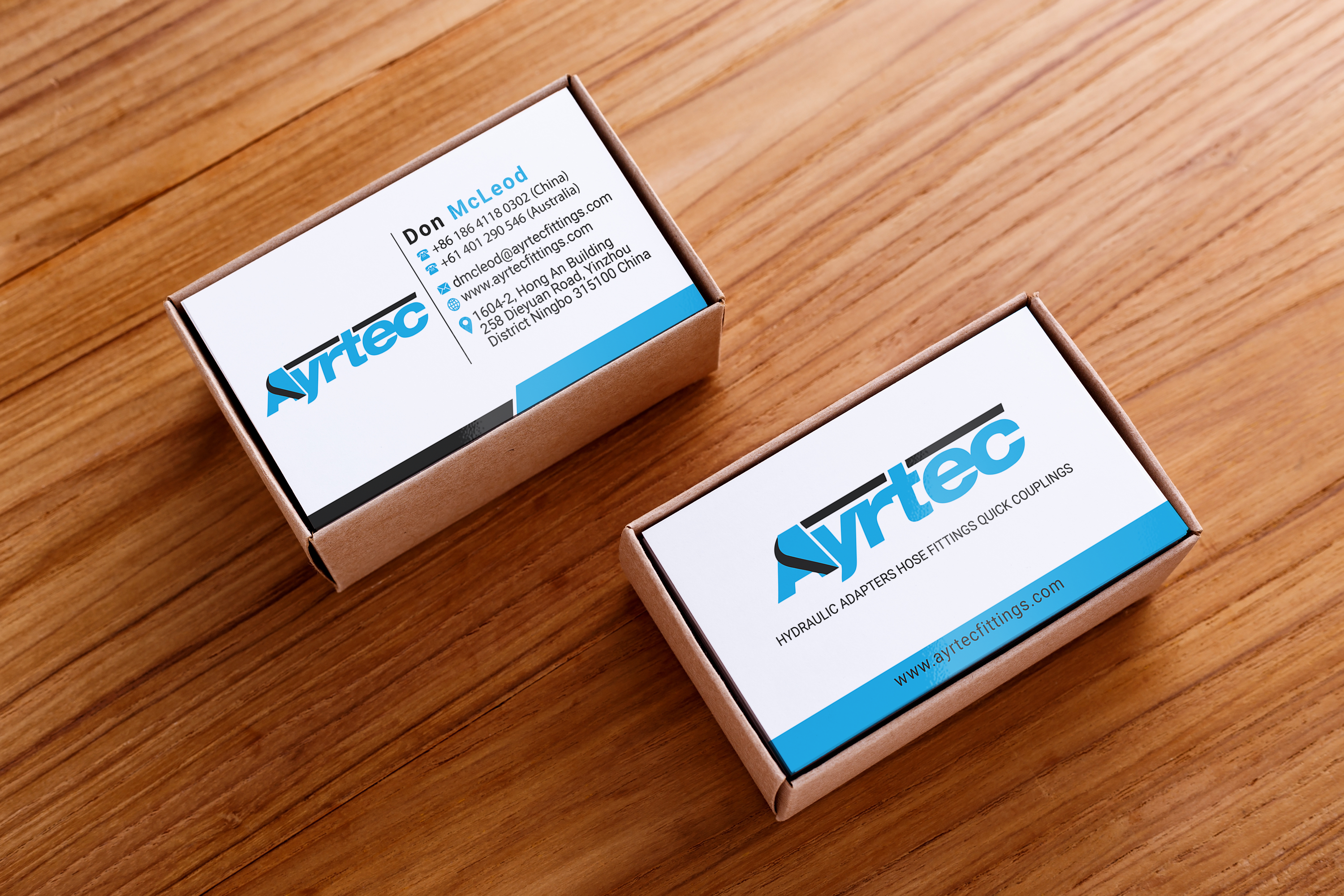 Business Card Design by B. M. BILLAL HOSSAIN for Ayrtec Pty Ltd | Design #23389600
