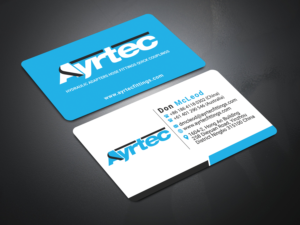 Business Card Design by B. M. BILLAL HOSSAIN for Ayrtec Pty Ltd | Design: #23398167
