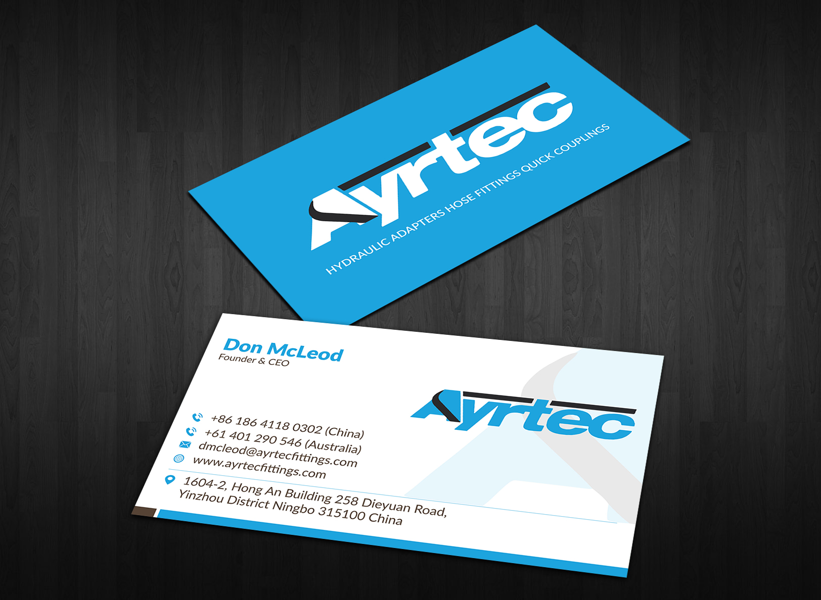 Business Card Design by Musa. A for Ayrtec Pty Ltd | Design #23368860