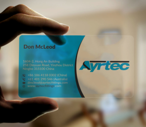 Business Card Design by Musa. A for Ayrtec Pty Ltd | Design: #23368861