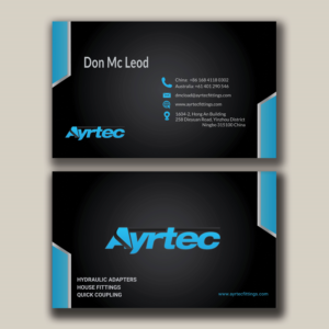 Business Card Design by Aysha 9