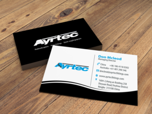 Business Card Design by adel 9 for Ayrtec Pty Ltd | Design: #23376134