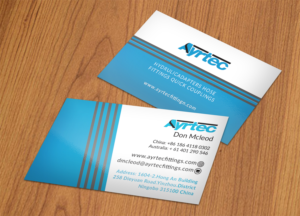 Business Card Design by Graphics Design Help for Ayrtec Pty Ltd | Design: #23380457