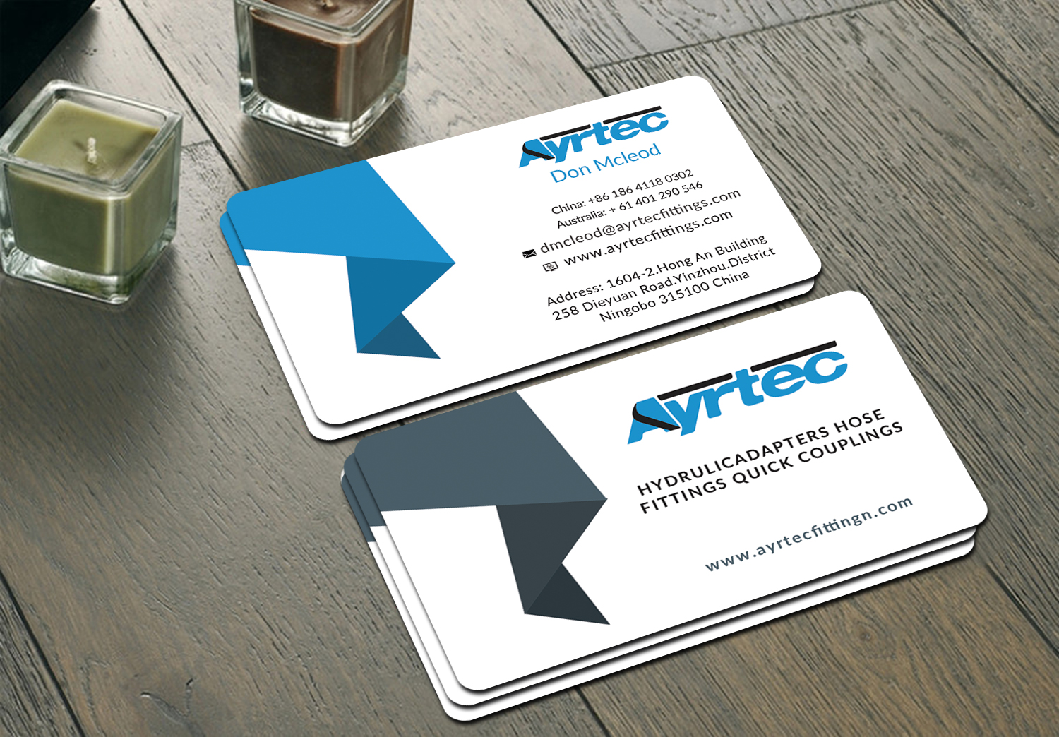 Business Card Design by Graphics Design Help for Ayrtec Pty Ltd | Design #23380464