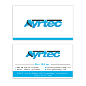 Business Card Design by nurulhasan.iou for Ayrtec Pty Ltd | Design: #23361554