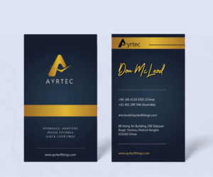 Business Card Design by Yellow Area