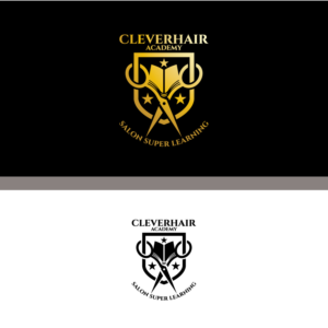 Cleverhair Academy - Salon Super Learning | Logo Design by Graphic Bricks
