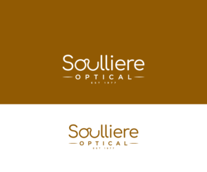 Soulliere Optical est 1977 | Logo Design by Mario