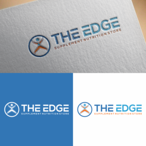 The Edge - Supplement Nutrition Store | Logo Design by ZiangArt_Studio