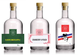 St. George inspired Gin label | Label Design by fumbh.designs