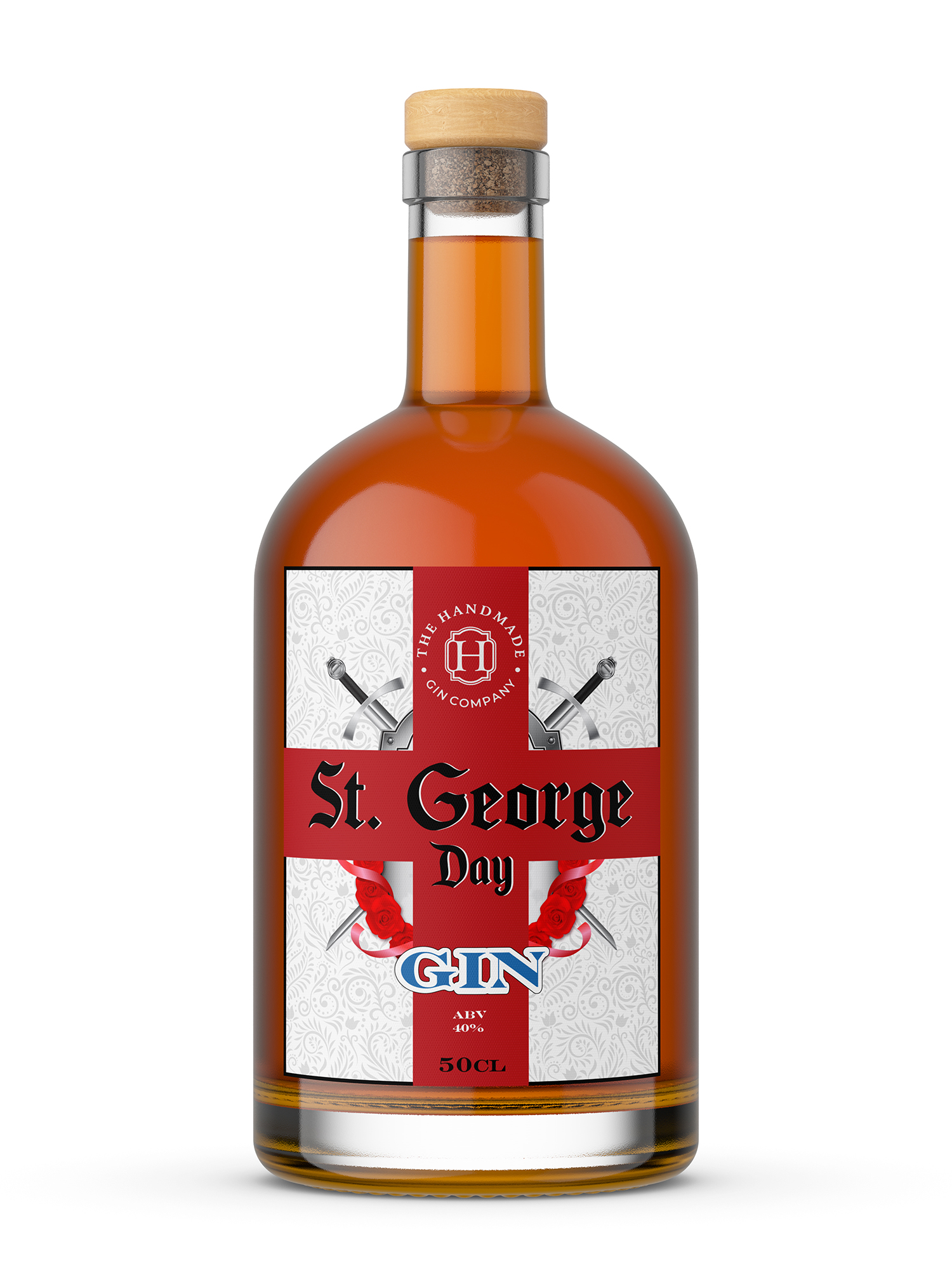 Label Design by ronin71 for The Handmade Gin Company | Design #23366005