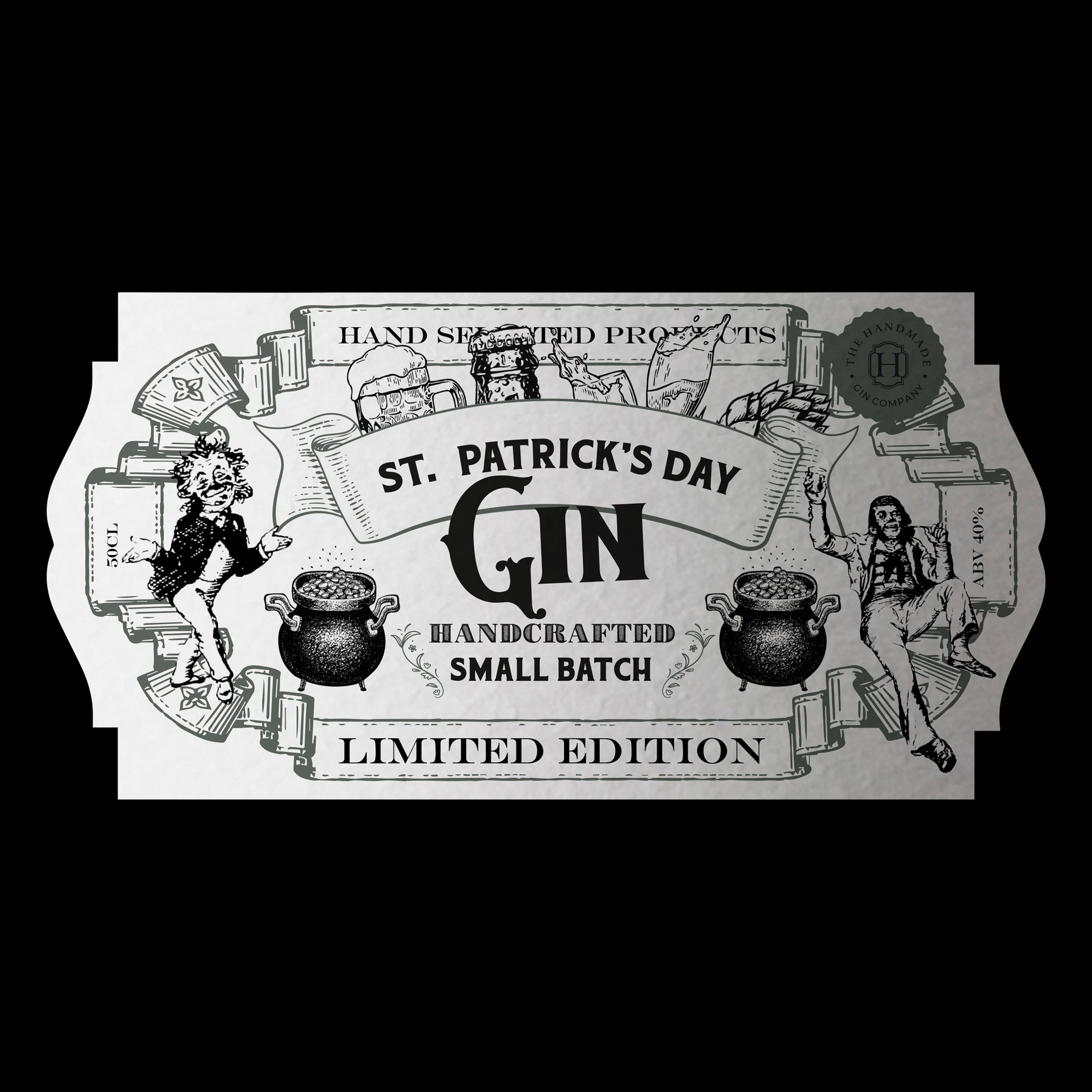 Diseño de Etiqueta por Emma Emens para The Handmade Gin Company | Diseño: #23409296