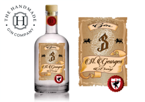 St. George inspired Gin label | Label Design by Al Pech
