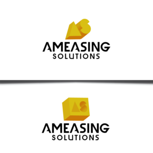The Logo can be a of two letters: "AS" or Words: AMEasing Solutions or combination of both. | Logo Design by WooW Designs