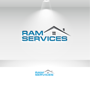 Logo Design by Matrix Studio for Ram Services | Design: #23370331