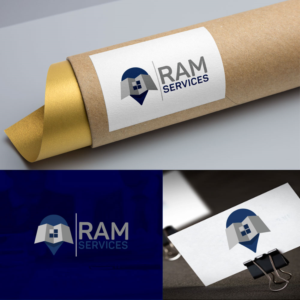 Logo Design by CreativeFlows 2 for Ram Services | Design: #23374849