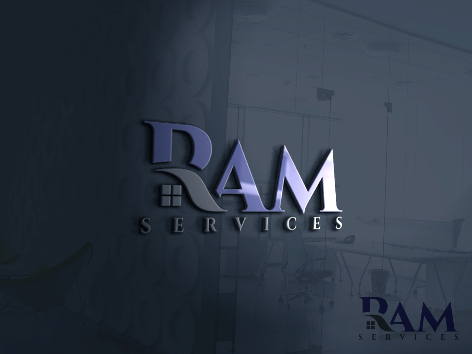 Logo Design by kkopi for Ram Services | Design: #23370871