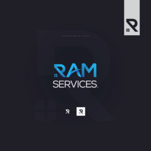 Logo Design by kacimo for Ram Services | Design: #23366584