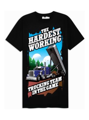 2020 Hardest Working Trucking | Design de T-shirt par geni