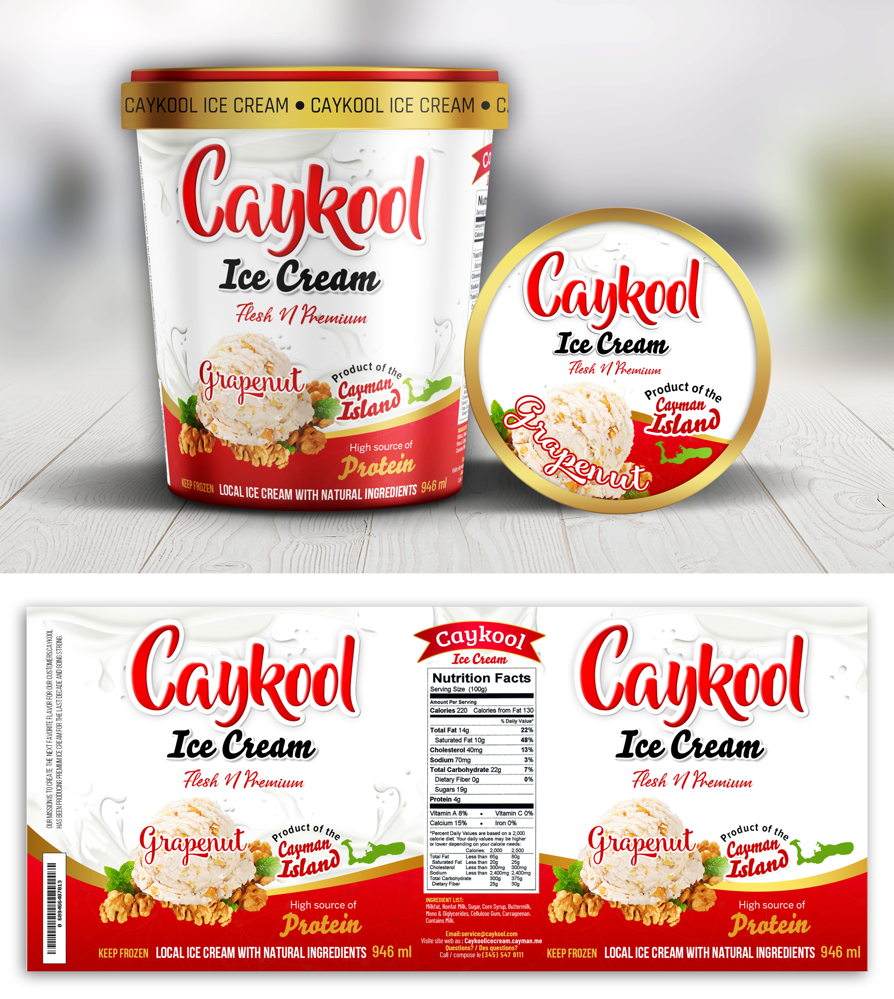 Label Design by SAI DESIGNS for Caykool Ltd | Design #23463223