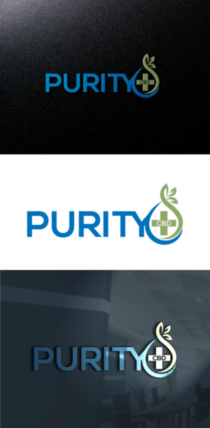 purity + cbd | Logo Design by akterkhadijars