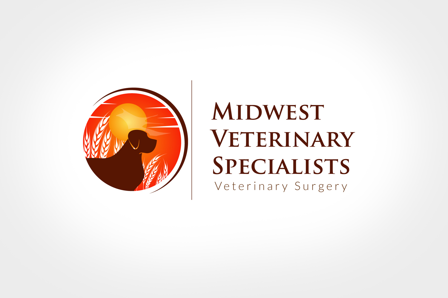 Professional, Bold Logo Design for Midwest Veterinary Specialists by