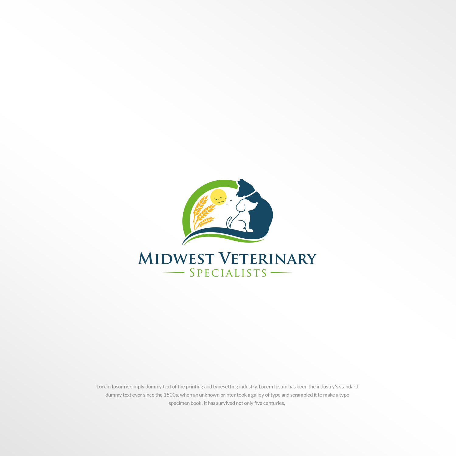 Diseño de Logo por SL Designer para Midwest Veterinary Specialists | Diseño #23369830