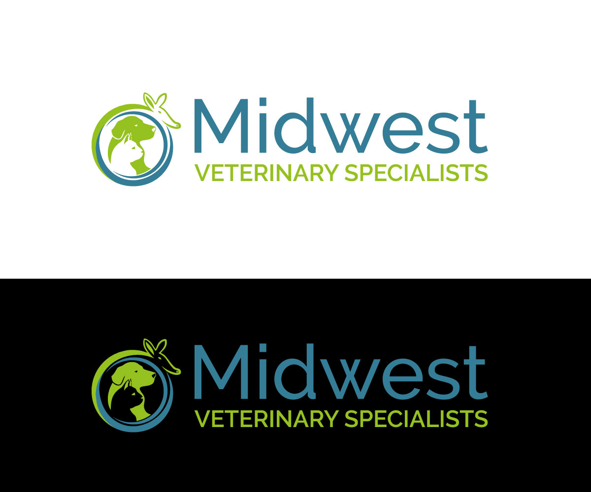 Logo Design by Creative Afnur for Midwest Veterinary Specialists | Design #23373203