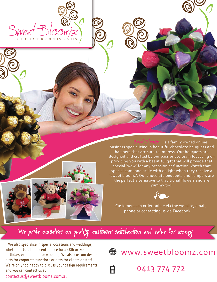 Flyer Design by Adylhere for Sweet Bloomz | Design #3003414
