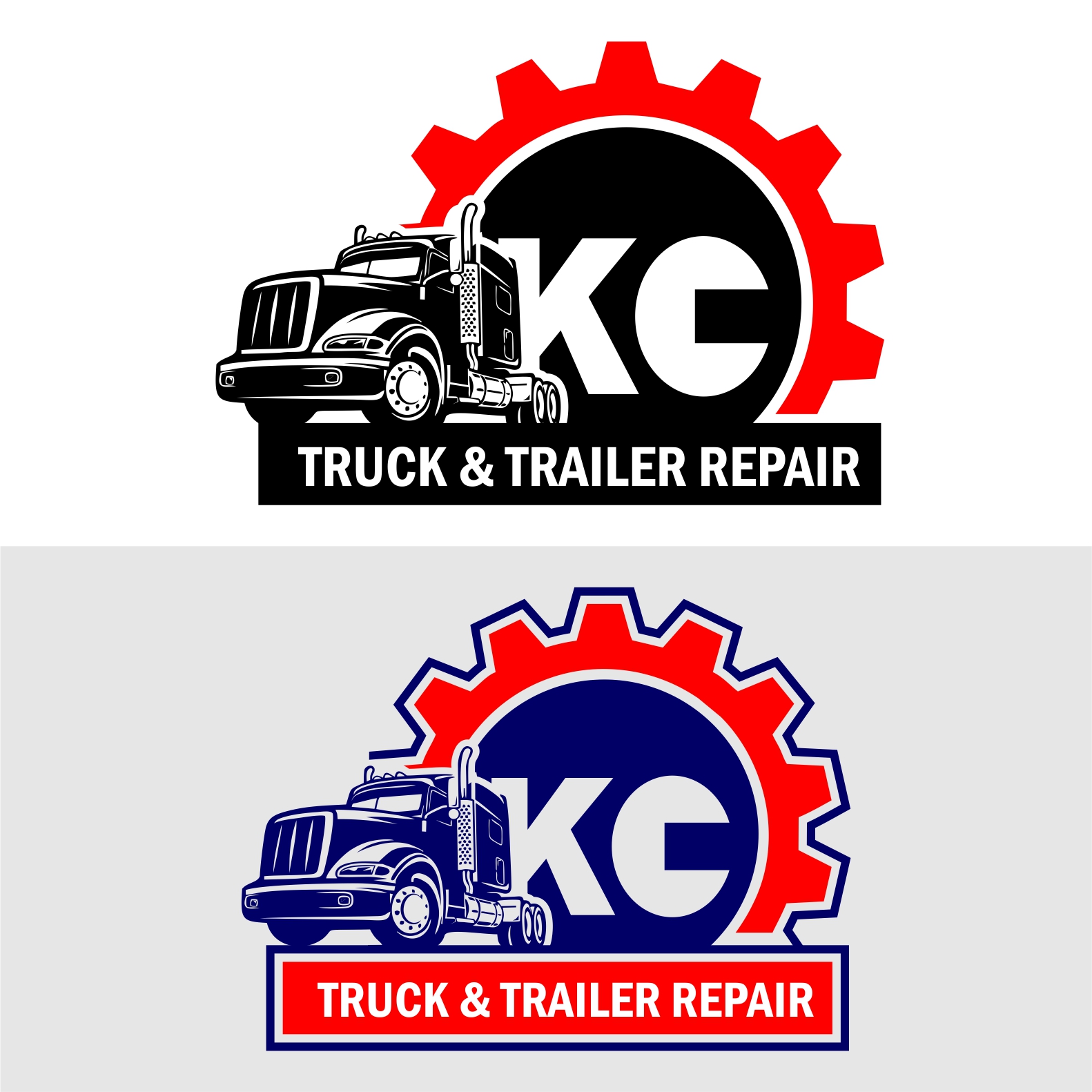 Diseño De Logo For Kc Truck And Trailer Repair Por Hokilucky Diseño