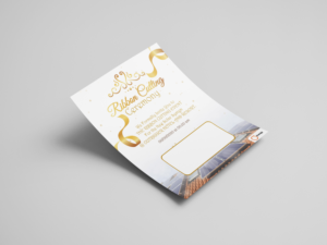 Ribbon Cutting Ceremony Invitation for Solar Company | Diseño de Flyer por JanuXart