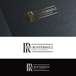 Iris Rusterholz - Virtual Assistant - and optionally my initials IR | Diseño de Logo por MG.graphics