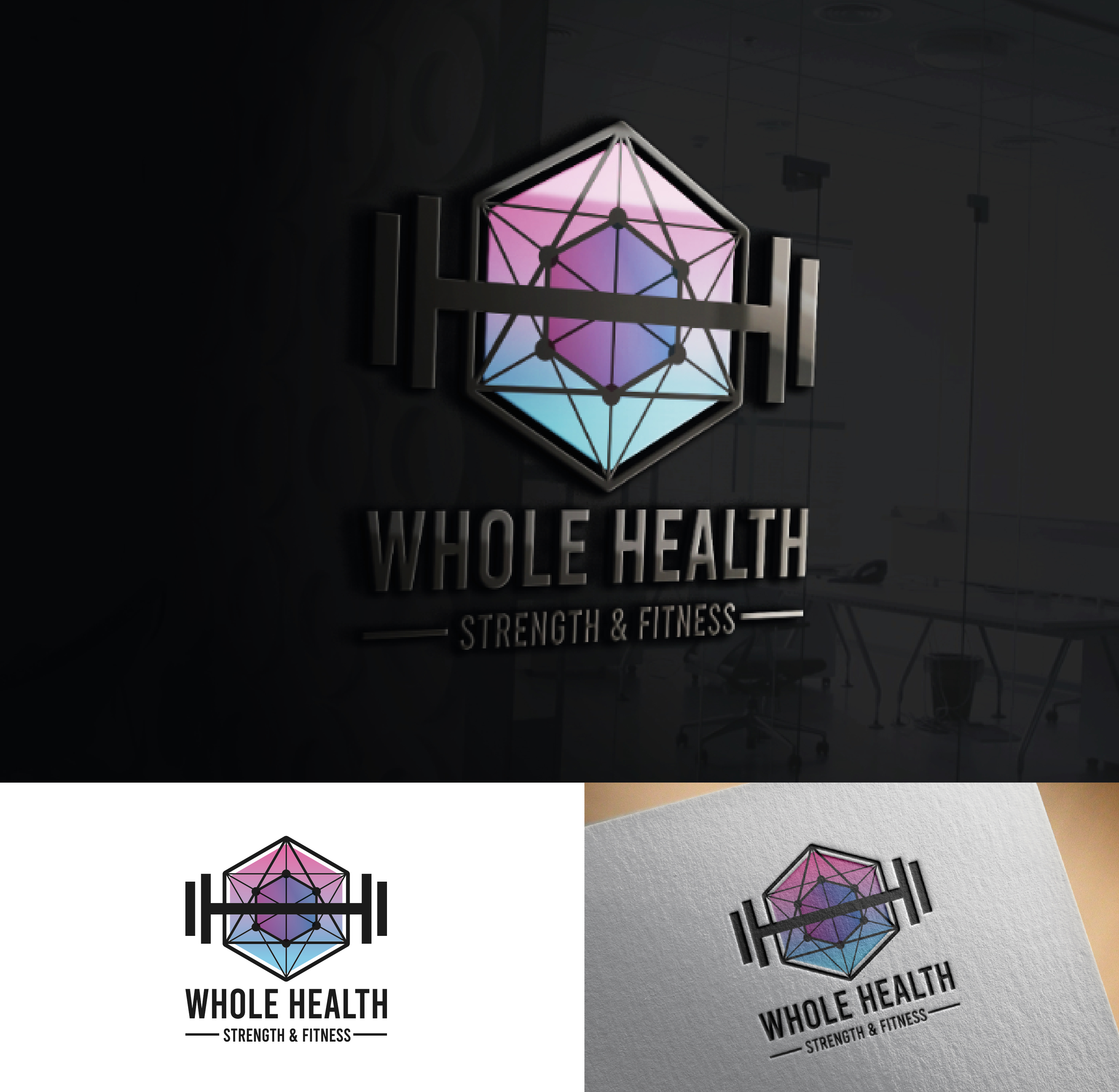 Logo-Design von Anton. für Whole Health;Strength & Fitness | Design #23401547