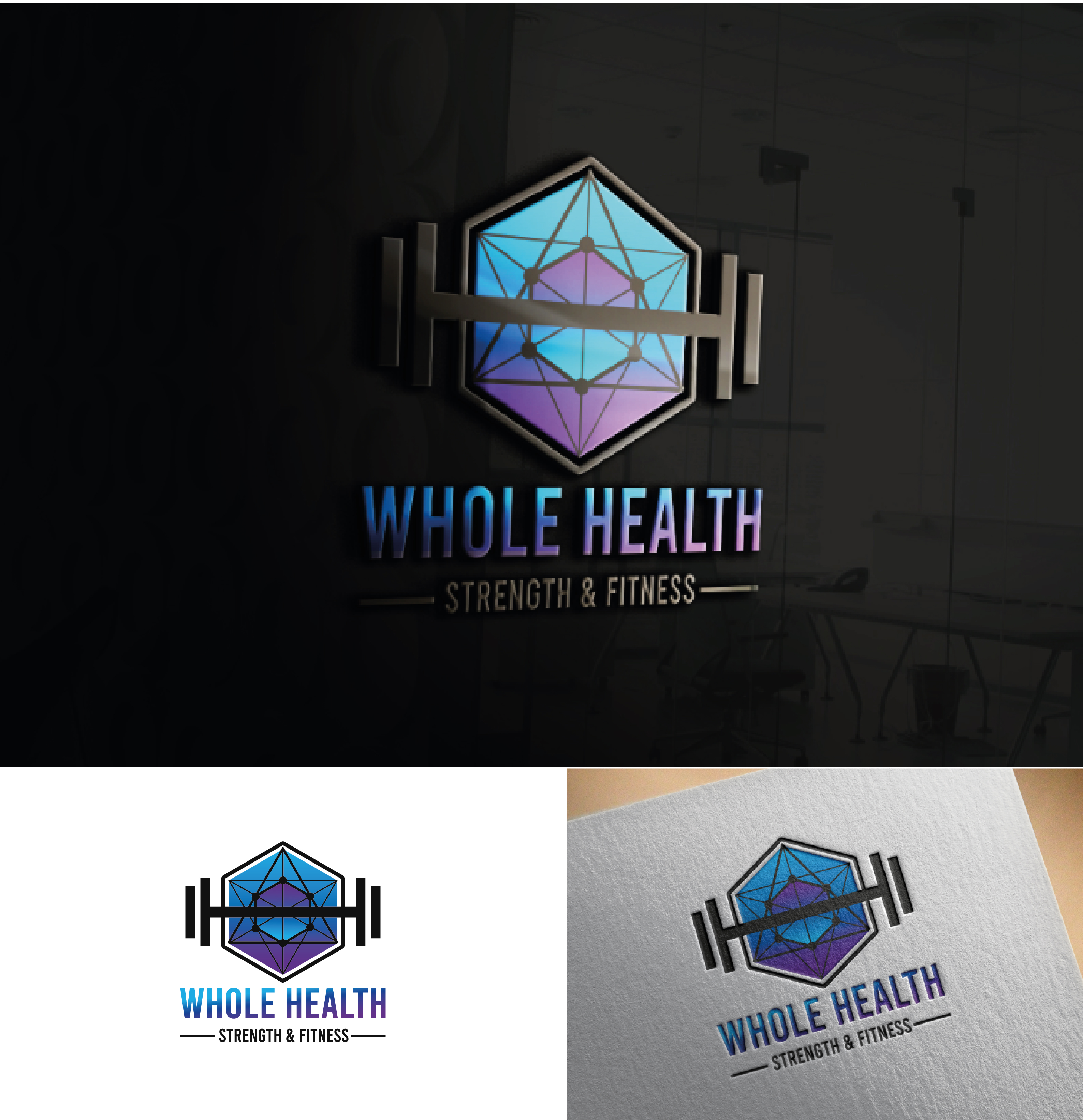 Logo-Design von Anton. für Whole Health;Strength & Fitness | Design #23402489
