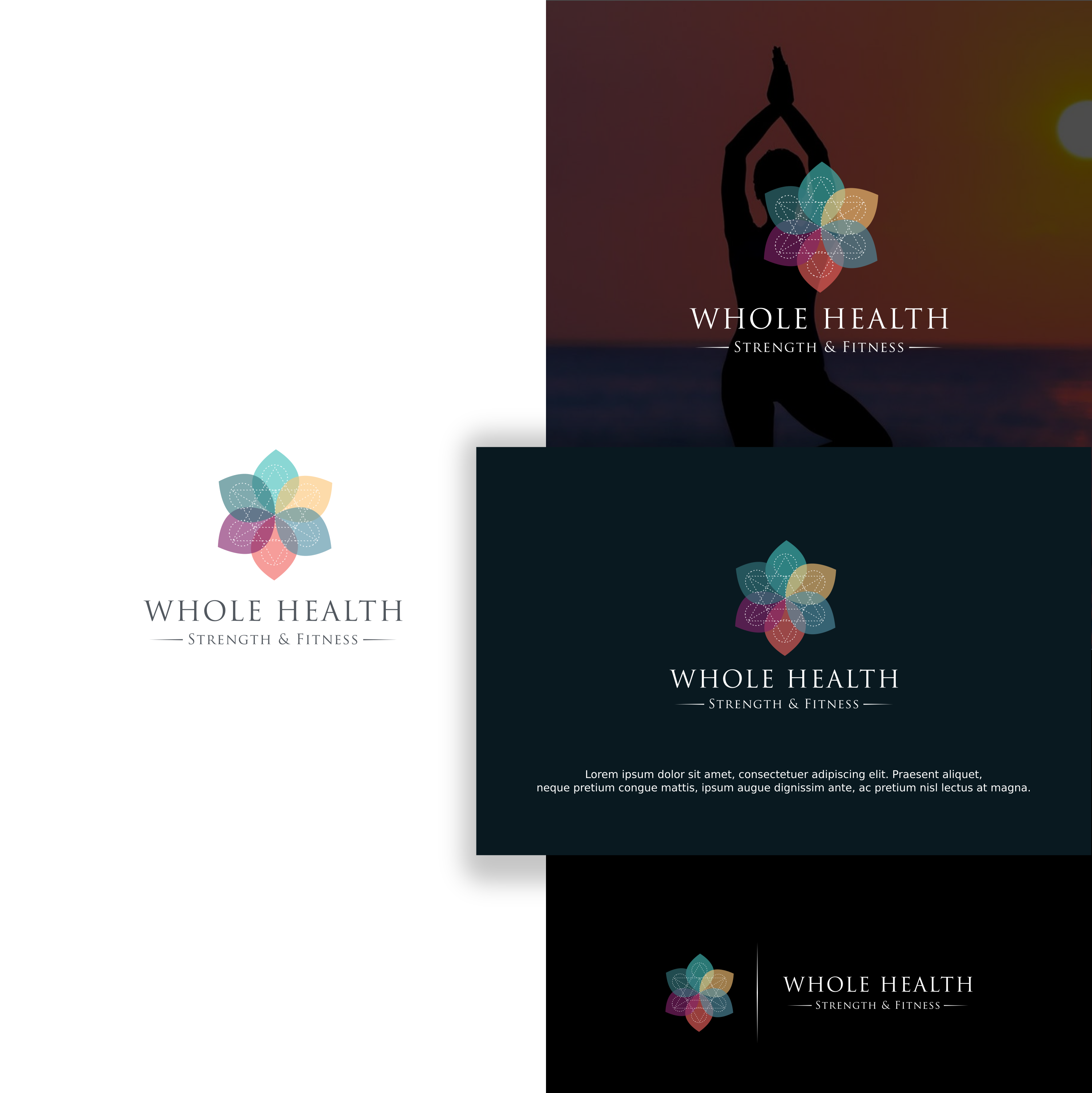 Logo-Design von ybmdesign für Whole Health;Strength & Fitness | Design #23385144