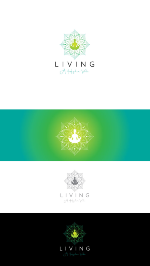 Living A Higher Vibe              | Logo Design by ultramarin