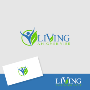 Living A Higher Vibe              | Logo Design by Avilash
