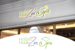 Holistic Mobile Zen Spa  alguna imagen que represente el concepto que no este registrada, y las letras que esten escritas con un buen estilo | Logo Design by Juli creation