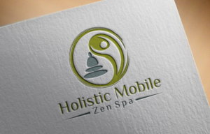 Holistic Mobile Zen Spa  alguna imagen que represente el concepto que no este registrada, y las letras que esten escritas con un buen estilo | Logo Design by akterkhadijars